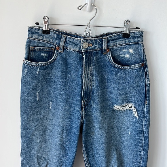 ZARA High Waisted Mom Jean - Picture 2 of 5